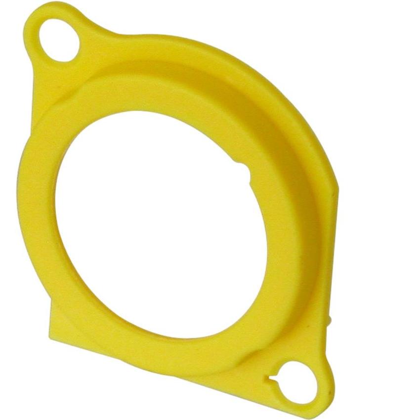 Neutrik Farbringe für Einbaustecker XLR, gelb Serie: Zubehör XLR