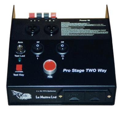 LM LEM Pro Stage 2-Way Zündsysteme, Abschußboxen, 2-Kanal-Controller