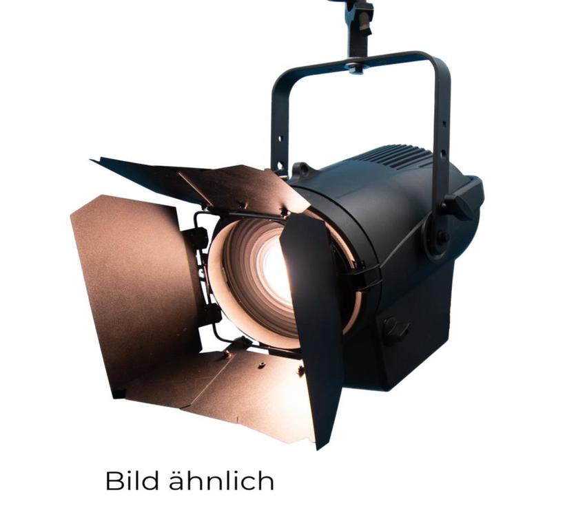 STUFENLINSENSCHEINWERFER, Bichromatic Light Engine, WW, 400W LED Fresnel TWW 2700K-4500K, weißes Gehäuse