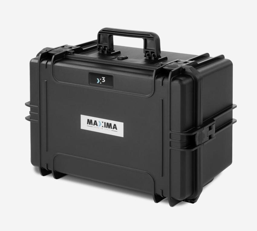 Maxima 3 Desert Edition Fresnel Kit, All-in-One 5600K Fresnel LED KIT, Profoto o. Bowens Adapt. incl. Flight Case