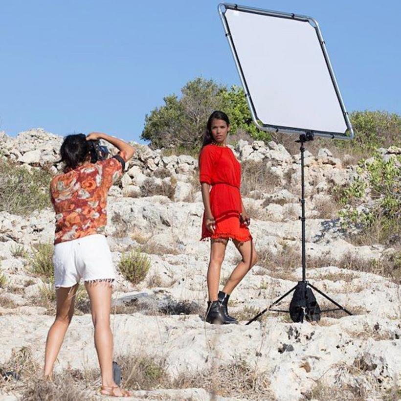 Lastolite Rapid SkyLite Stoffbezug klein 1,1x1,1m Diffusor 0,75 Blende (ohne Rahmen!)