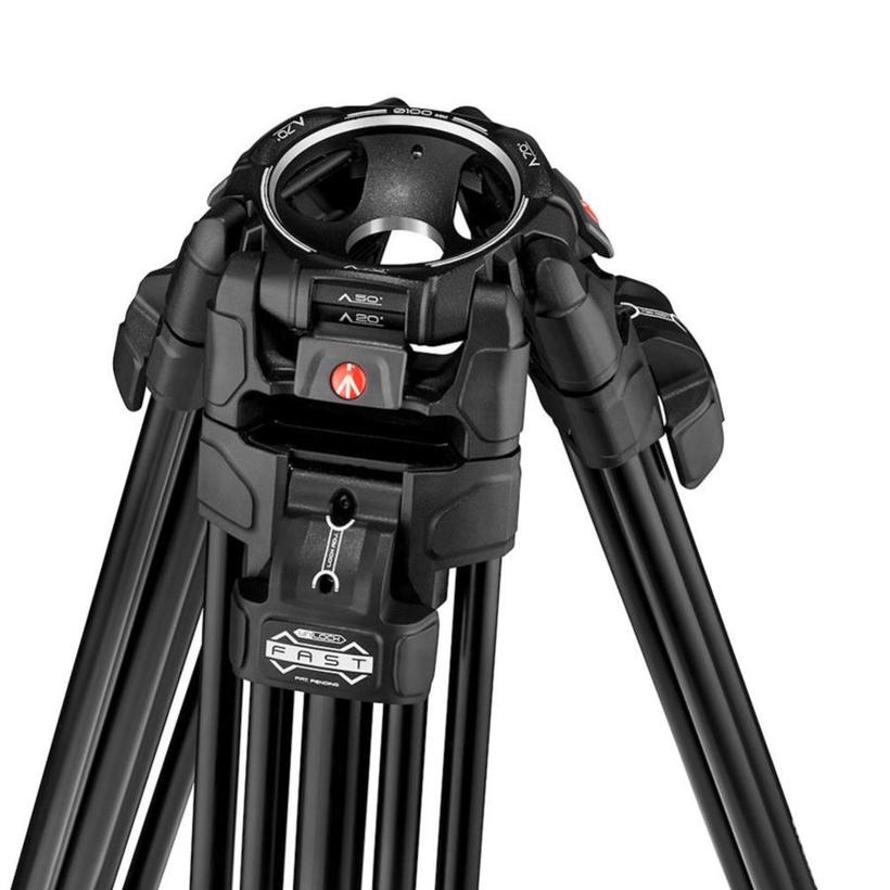 MANFROTTO Doppelrohrstativ 645 Fast Twin Alu 