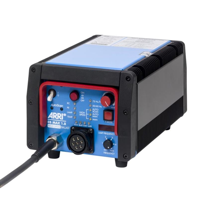 ARRI EB MAX 1.8 - 575/800/1200/1800 W ALF, DMX, CCL, AutoScan 50/60/75/300/1000 Hz