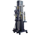 Fantek Gabellift FT7045, schwarz, max. Höhe 6.72m, max. Auflast 450kg/515kg, Winde CAB-900