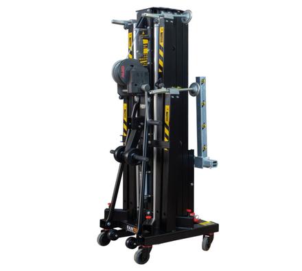 Fantek Gabellift FT6033, schwarz, **NEUER CODE: FT6045** max. Höhe 5.95m,  max. Auflast 515kg/455kg, Winde CAB-900