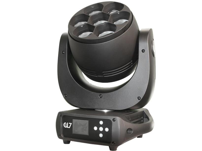 EXPOLITE ELW CL7 Zoom Movinglight 7x 60W RGBALC LED, 8°-45°, RDM/DMX512/Artnet
