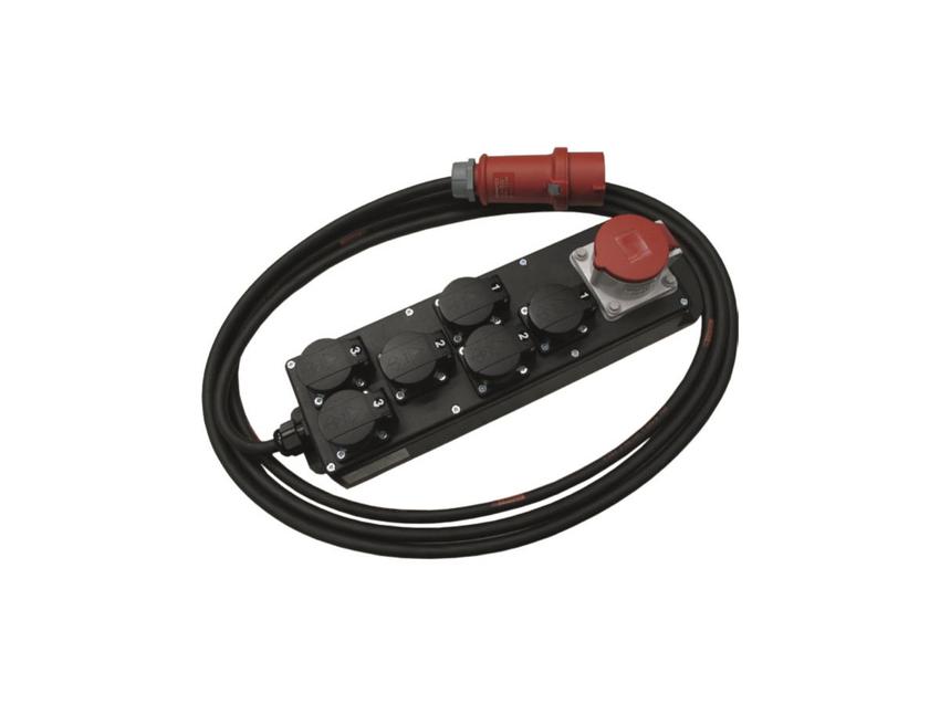 Ultralite Stromverteiler STG 16A, Indoor, IP40, FI, 3x LS, !!! PREIS AUF ANFRAGE !!!