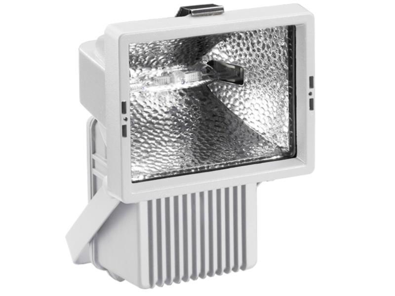 Ultralite MX70 weiß, Flutlichtscheinwerfer für 70 Watt, Sockel RX7s, IP 55, VDE