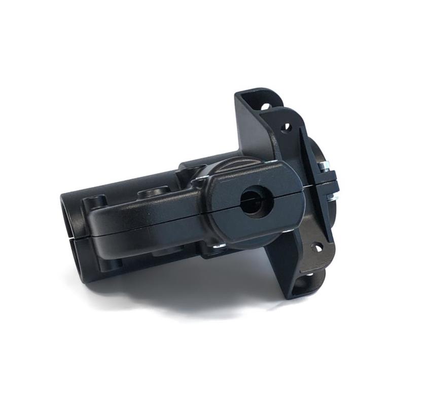 Manfrotto CRANK CASE - Gehäuse für Handgetriebe komplett m. Verriegelungsknopf, Schrauben & Muttern