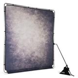 Manfrotto EzyFrame Vintage Smoke, 2 x 2,3m Hintergrund im Vintage-Stil, Farbe: Rauchgrau, inkl. Rahmen und Tasche