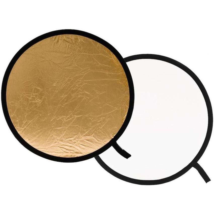 Lastolie Rundreflektor Gold/Weiß 50cm 