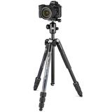 MANFROTTO Element MII Mobile Bluetooth Aluminium Fotostativ mit Kopf und Smartphone-Klemme, schwarz    DISCONTINUED!!!!!