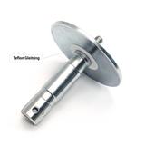 MANFROTTO SPIGOT 1-1/8"+12MA THRD+DIAM 1 28mm (1 1/8") Zapfen mit Teller und M12 Schraube