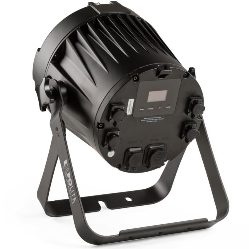 EXPOLITE TourLED MC180, RGBW Zoom MKII (neue Software) 180W (3x60) Watt LED, 4,5° - 45° Zoom, IP65
