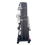 Fantek Gabellift FT7045, schwarz, max. Höhe 6.72m, max. Auflast 450kg/515kg, Winde CAB-900