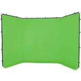 Manfrotto Panorama Hintergrund Überzug 4m Chromakey Grün (ohne Rahmen!)