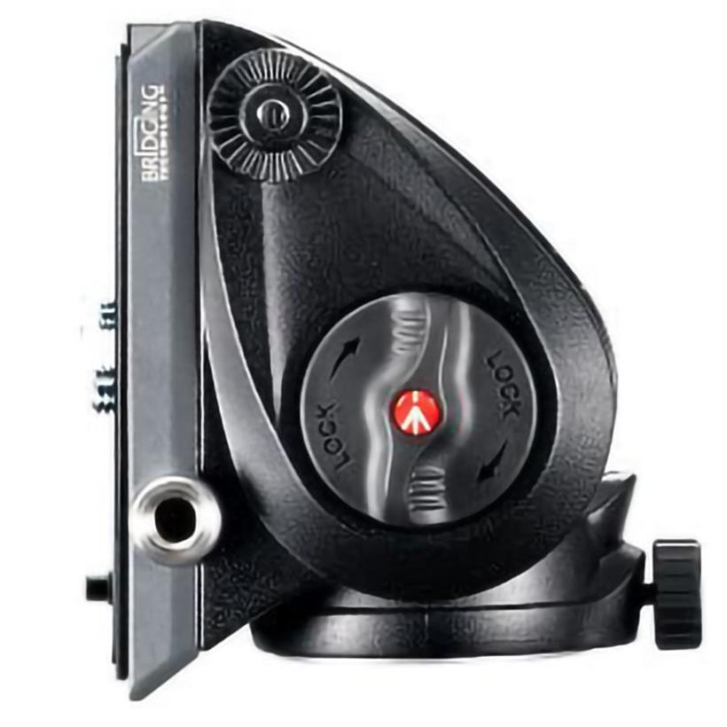 MANFROTTO Fluid Videoneiger, kompakt, mit flacher Basis (belastbar 5kg)