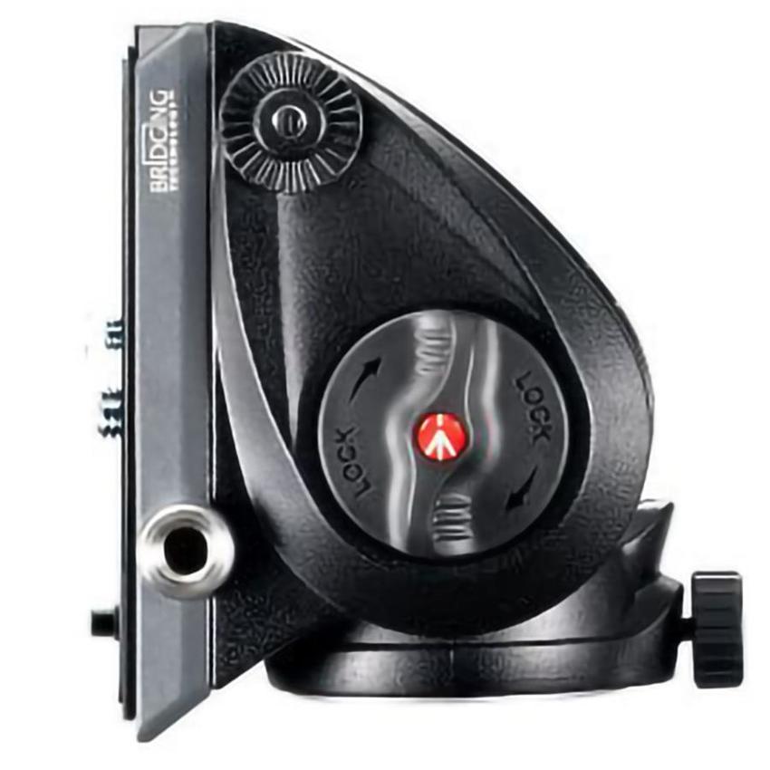 MANFROTTO Fluid Videoneiger, kompakt, mit flacher Basis (belastbar 5kg)