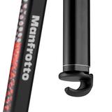 MANFROTTO Element MII Aluminium, Rot Fotostativ mit Kopf -- RESTPOSTEN!!!!!