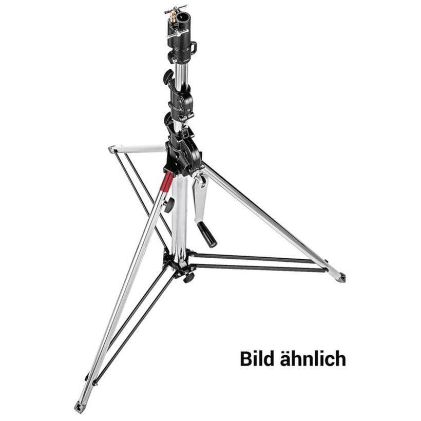 MANFROTTO BLACK SHORT WIND UP STAND max. Höhe: 276cm, max. Belastung: 30kg