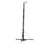 Fantek Gabellift FT7045, schwarz, max. Höhe 6.72m, max. Auflast 450kg/515kg, Winde CAB-900