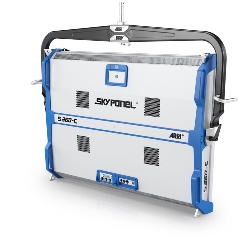 ARRI SkyPanel S360-C LED Soft Light RGB-W blau-silber, Intensifier, Bare Ends