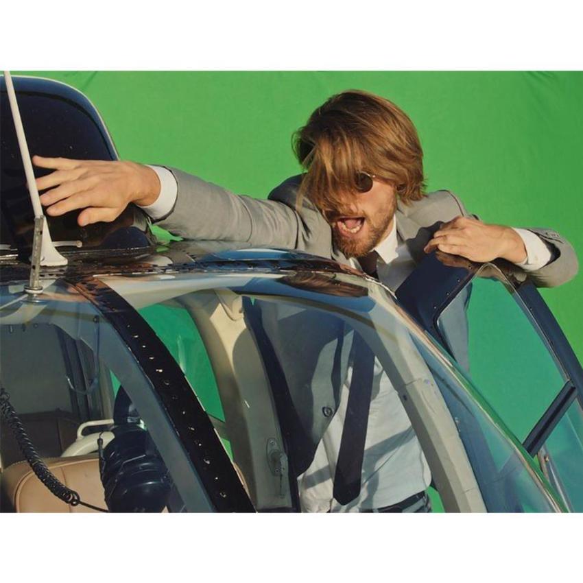 Manfrotto Panorama Hintergrund Überzug 4m Chromakey Grün (ohne Rahmen!)