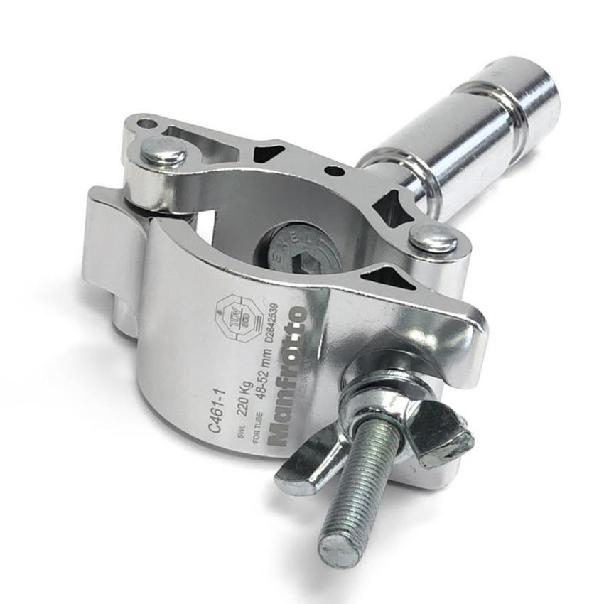 MANFROTTO LP EYE COUPLER WITH 28MM SPIGOT new code C461-1 -->  Klemmbereich: 48-52mm