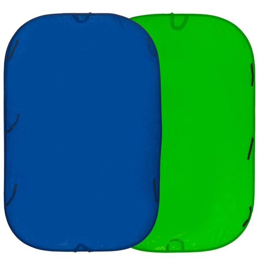 Lastolite Chromakey Falthintergrund Doppelseitig Blau/Grün 180X210cm