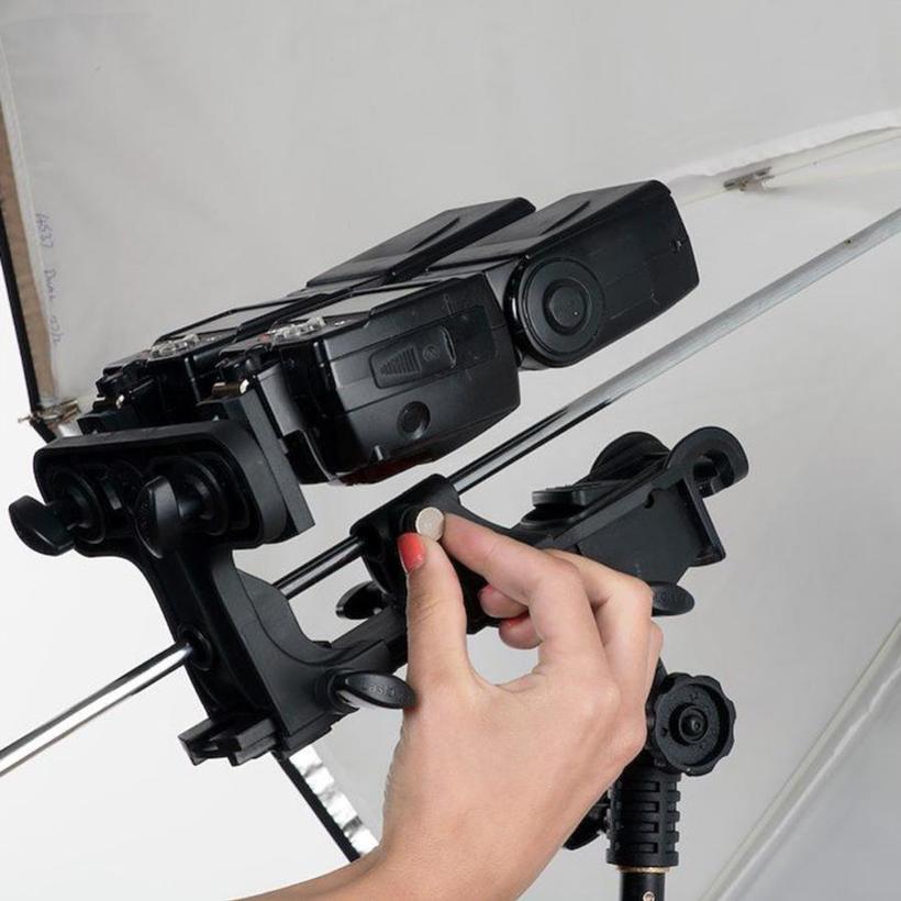 Lastolite Ezybox II Systemblitz Halterung 