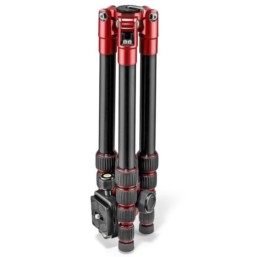 MANFROTTO Kleines Element Traveller Alu Stativ mit Kugelkopf rot --  RESTPOSTEN!!!!