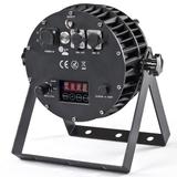 EXPOLITE TourPAR Akku Outdoor, IP65, Wi-DMX, ca. 10h 7x 6in1 12 Watt (RGBWA UV), 25°, Wireless (exklusiv Torblend