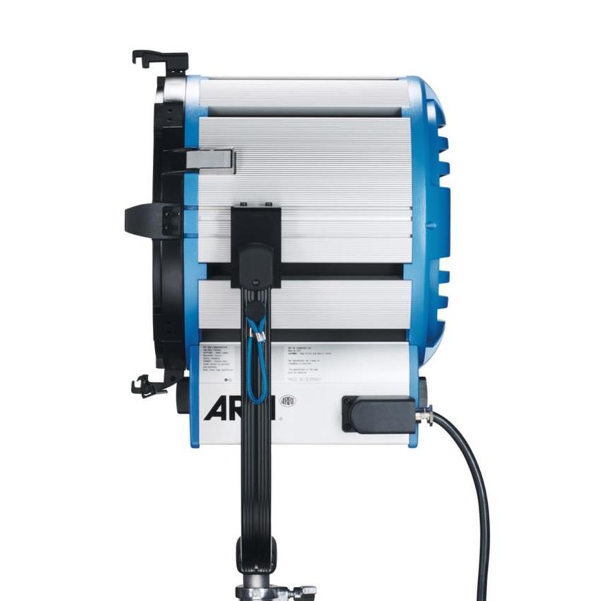 ARRI True Blue ST5, Studio, 5000W, MAN, blau/silber, ohne Stecker, Kabel 2m, 4-FT, FFR, 220-250V