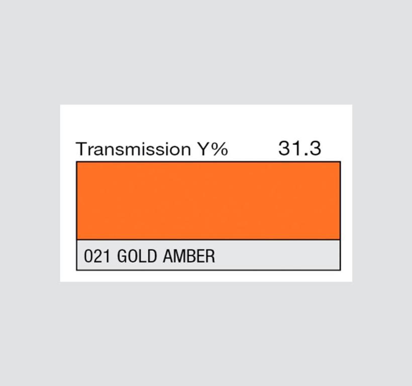 LEE-Filters, Nr. 021, Rolle 762x122cm normal, Gold Amber