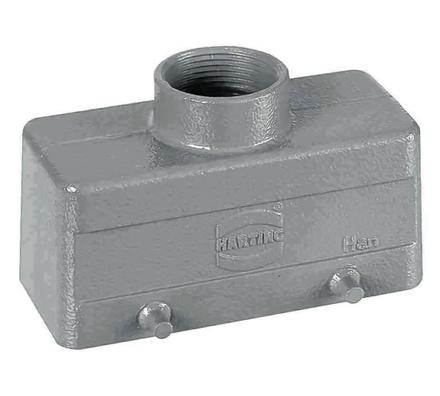 Harting HB-10 Tg PG16, Tüllengehäuse, gerade Niedrige Bauform, ohne Bügel, ohne Gummilippe
