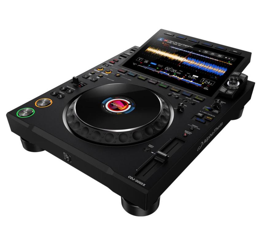 Pioneer CDJ-3000X  Professoneller DJ-Multiplayer Professioneller DJ-Multiplayer (schwarz) - NACHFOLGERVERSION