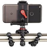 JOBY GripTight Action Stativ Kit Smartphones oder Action Kameras, All-in-one Video-Stativ für Smartphones und Action