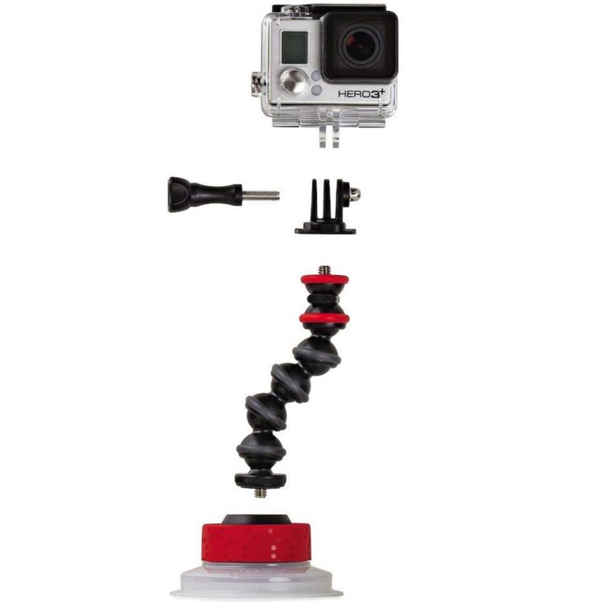 JOBY Suction Cup & GorillaPod Arm - Saugnapf Für GoPro®/Action-Video-Kameras