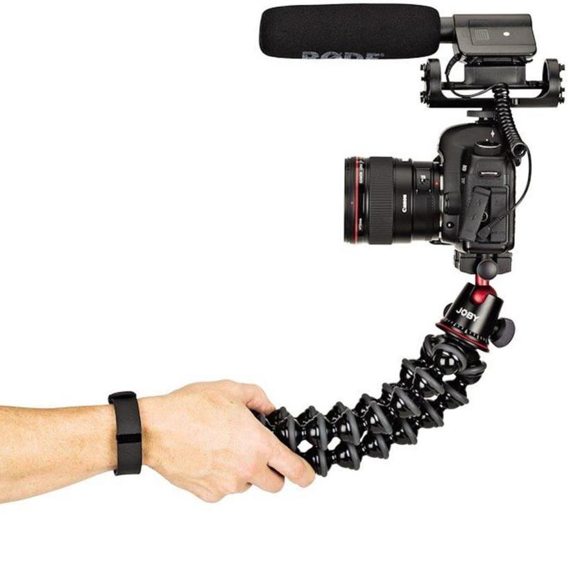 JOBY GorillaPod 5K Stativ Kit, Erstklassig verarbeitetes und flexibles Aluminium-Stativ für DSLR- und spiegellose Kameras