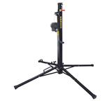 Fantek Teleskoplift T-101D, schwarz, **NEUER CODE: TK3810** max. Höhe 3.8m inkl. Verlängerung, max. Auflast 100kg,