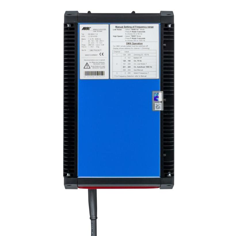 ARRI EB MAX 1.8 - 575/800/1200/1800 W ALF, DMX, CCL, AutoScan 50/60/75/300/1000 Hz