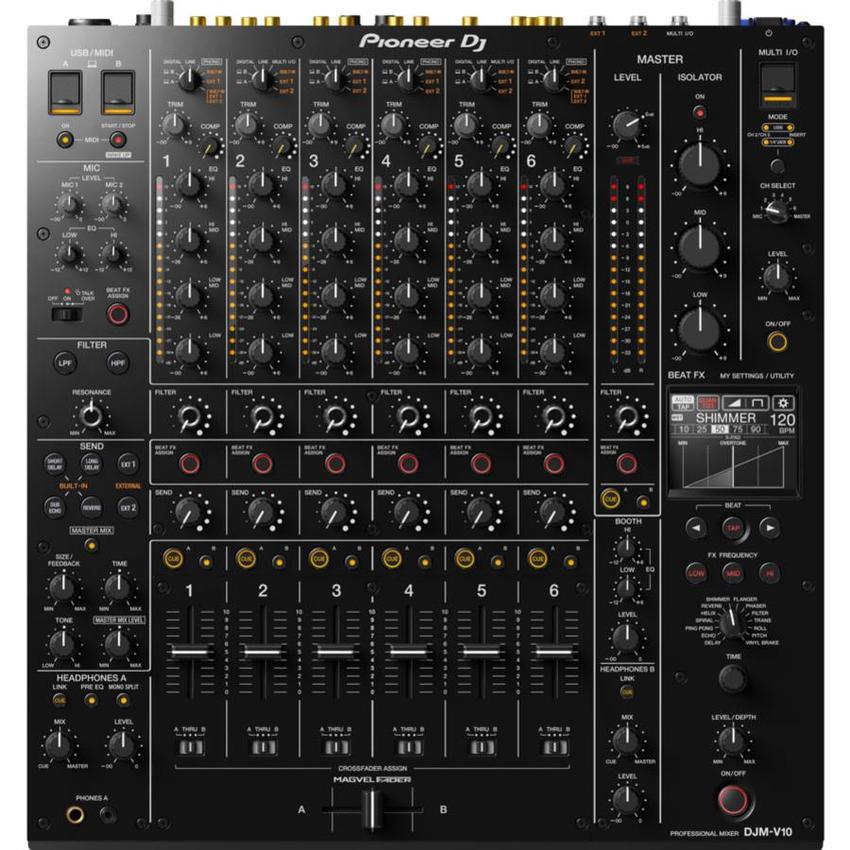 Pioneer DJM-V10, 6-Kanal-Profi-DJ-Mixer 