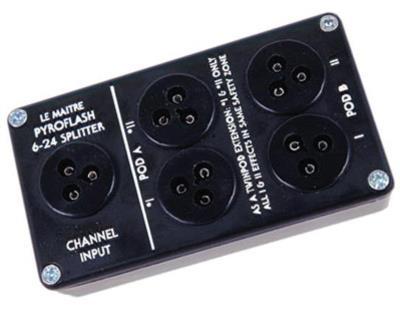 LM LEM 6/24 Splittbox Zündsysteme, Abschußboxen, Erweiterung auf 4 Zündkreise