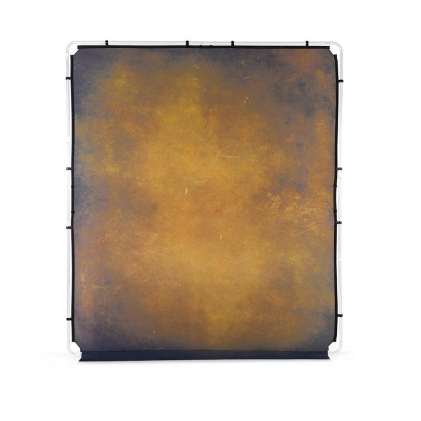 Manfrotto EzyFrame Vintage Cover Tobacco, 2x 2,3m Bespannung im Vintage-Stil, Farbe: Tabakbraun, OHNE Ramen und Tasche