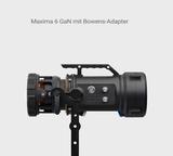 Maxima 6 Standard Bowens Kit, 5600K,  inc. Bowens-Adapter Maxima 6 GaN mit Flight Case, Anschlusskabel & Adapter