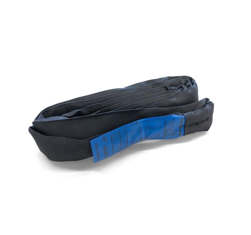 Ultralite Rundschlinge 1166kg (bei12:1), Umfang 2m, SCHWARZ Sicherheit 7:1, WLL 2000kg, Material Polyester, EN 1492-2
