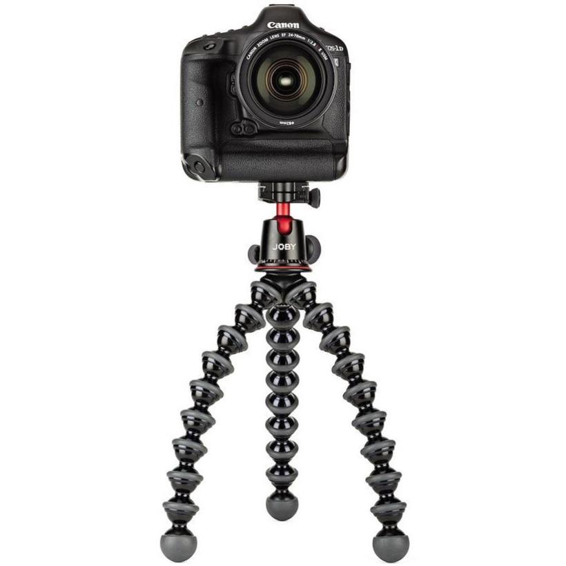 JOBY GorillaPod 5K Stativ Kit, Erstklassig verarbeitetes und flexibles Aluminium-Stativ für DSLR- und spiegellose Kameras