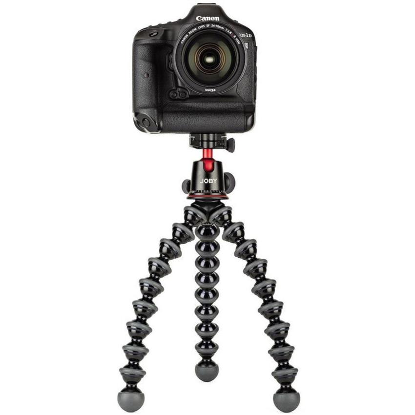 JOBY GorillaPod 5K Stativ Kit, Erstklassig verarbeitetes und flexibles Aluminium-Stativ für DSLR- und spiegellose Kameras