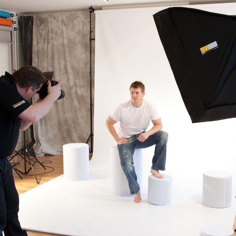 Manfrotto Sitzrollen-Überzug für Studioportraits 