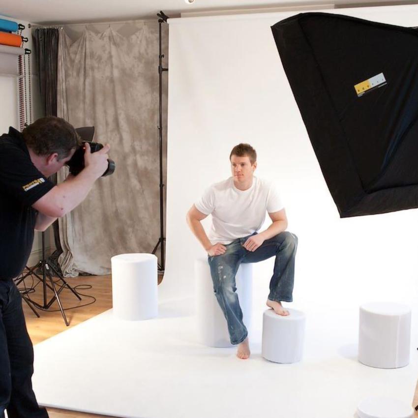 Manfrotto Sitzrollen-Überzug für Studioportraits 